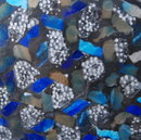 Stained Glass Mosaic Basket Weave Pattern Platter, Plate * PRICED REDUCED! **