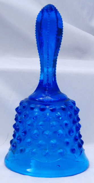 Cobalt Blue Fenton Hobnail Bell