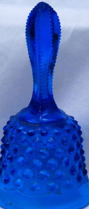 Cobalt Blue Fenton Hobnail Bell