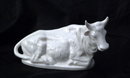 White Porcelain Cow (with horns) made by GHC Japan
