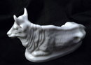 White Porcelain Cow (with horns) made by GHC Japan