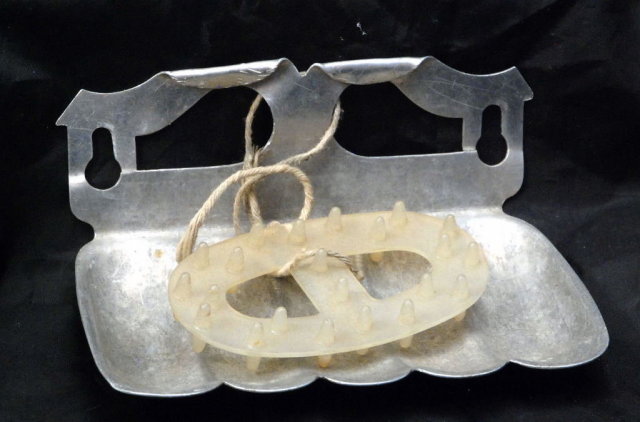 Rustic Antique Wall Mount Aluminum Soap Dish