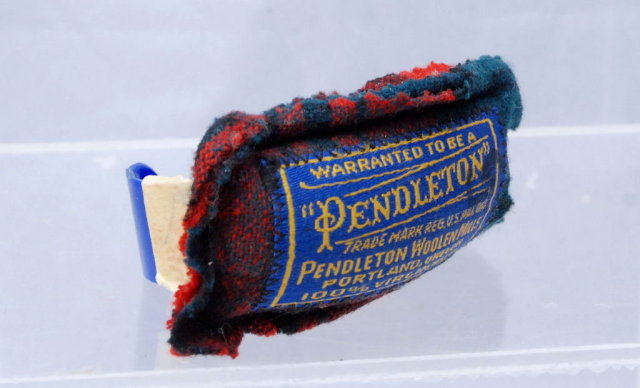 Pendleton Wool Plaid Wrist Pin Cushion