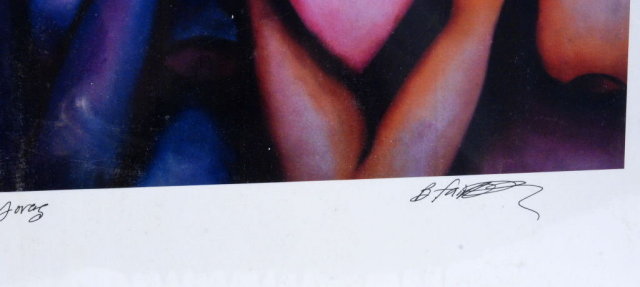 Brandi Fairbanks, Women/ Heart Print, signed * PRICED REDUCED! **