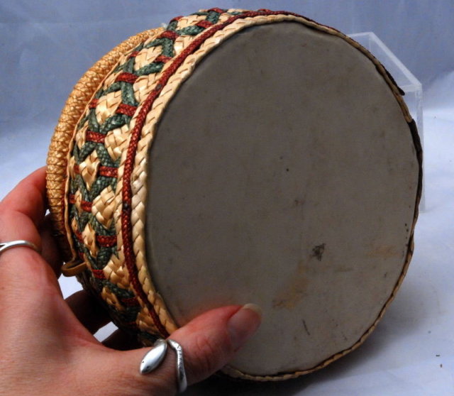 Small Woven Sewing - Button Basket