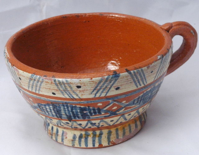 Old Mexican Pottery Cup