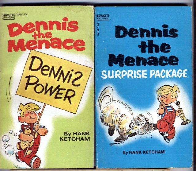 Dennis the Menace by Hank Ketcham Fawcett Gold Metal Comic Books
