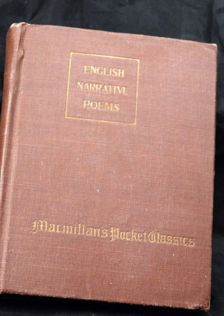 Macmillan's Pocket Classics, English Narrataive Poems 1909