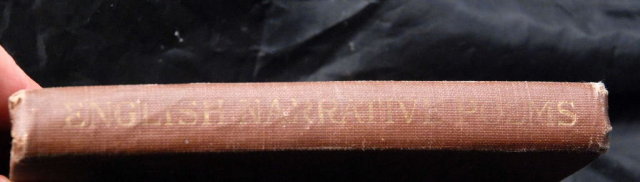 Macmillan's Pocket Classics, English Narrataive Poems 1909