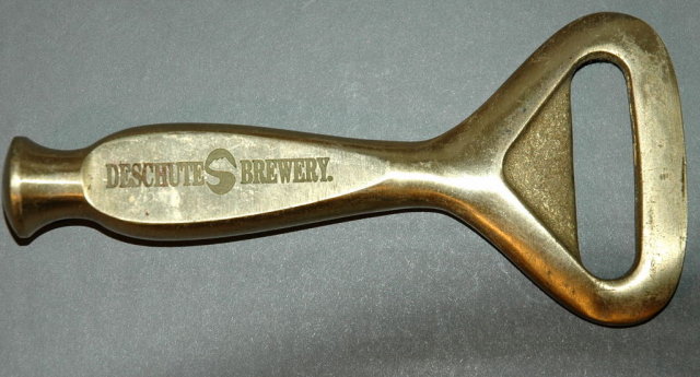 Deschutes Brewery Heavy Brass Bottle Opener
