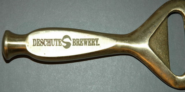 Deschutes Brewery Heavy Brass Bottle Opener