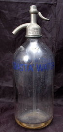 Old SHASTA WATER CO. Glass Seltzer Bottle