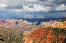 Original Photo Storm Watching North Rim of the Grand Canyon , signed