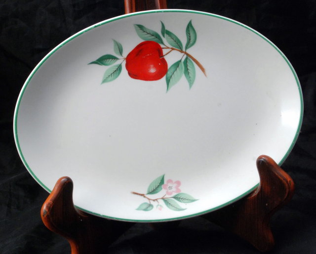 Rhythm by Homer Laughlin China Oval Serving Dish or Celery Dish