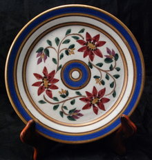 Dover Pottery Plate signed dated 1989 - stoneware