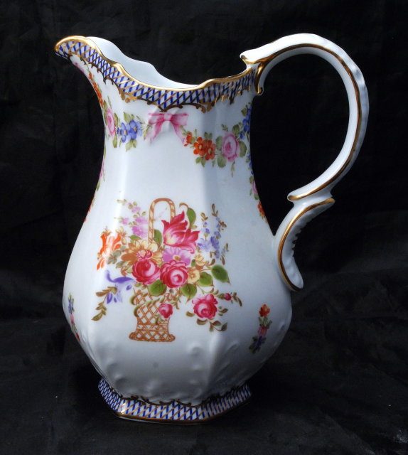 Hand painted Porcelain Pitcher marked Limoges China