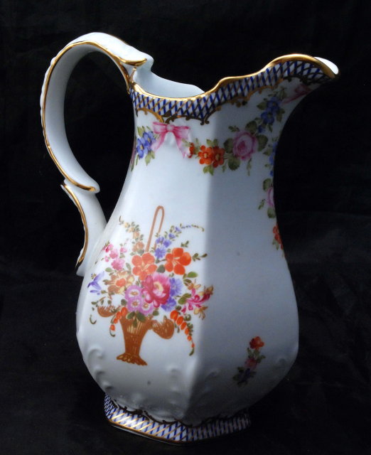 Hand painted Porcelain Pitcher marked Limoges China