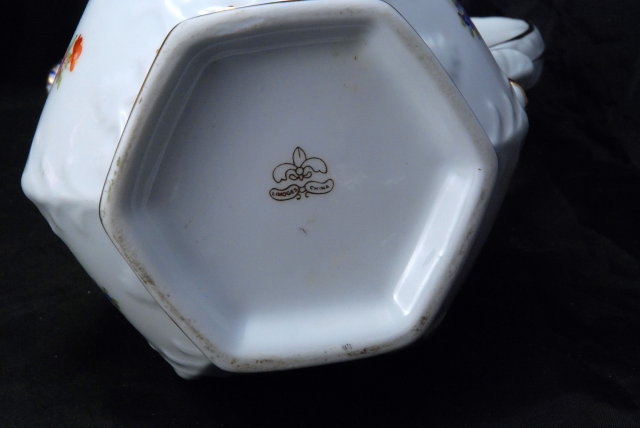 Hand painted Porcelain Pitcher marked Limoges China