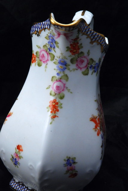 Hand painted Porcelain Pitcher marked Limoges China