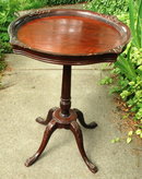 Antique Claw Foot Pie Crust Top Tea Table *** PRICE REDUCED!***