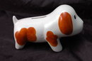 Ceramic Puppy Dog Bank