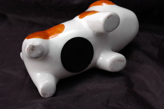 Ceramic Puppy Dog Bank