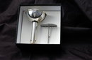 L' ETAMINE A DECANTER / French wine filter , silver plated in box