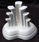 Fiesta Ware Tripod Candlestick Holder - White