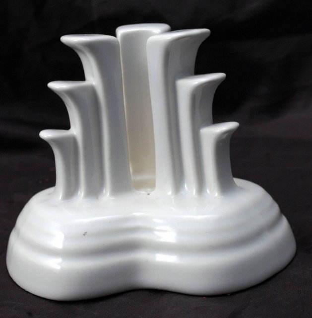 Fiesta Ware Tripod Candlestick Holder - White