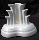 Fiesta Ware Tripod Candlestick Holder - White