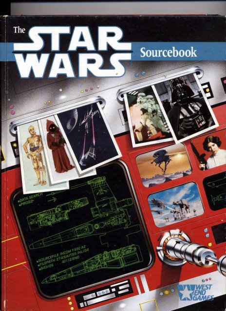 Star Wars Sourcebook by Bill Slavicsek , Curtis Smith (Hardcover) First Edition First Printing