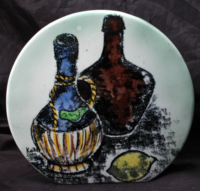 Hand painted and signed