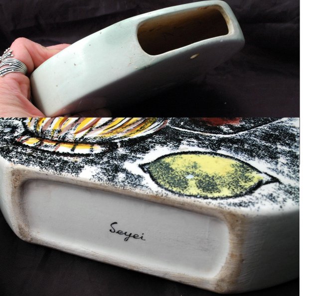 Hand painted and signed