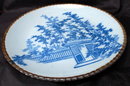 Japanese Porcelain IGEZARA Charger Plate by KORANSHA