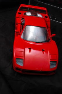 Bburago Red Ferrari F40, 1987 , Diecast, 1:24