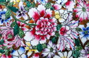 Millefleur Fine Famille Rose Gilt Porcelain Plate, Charger