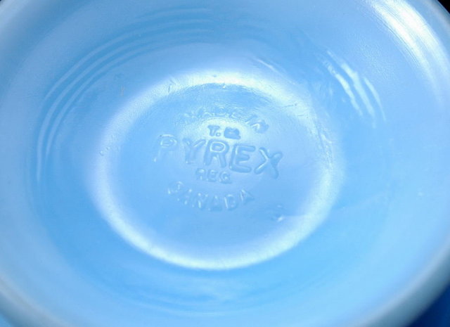 Delphite Blue Glass Milk Pitcher - Pyrex Canada