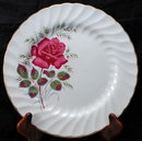 4 Wood & Sons, England Alpine White Ironstone 4 Rose 10