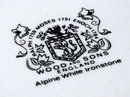 4 Wood & Sons, England Alpine White Ironstone 4 Rose 10