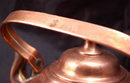 Swedish Copper Tea Kettle , old hand hammered for wood stove top