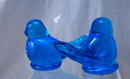Glass Bird Paper Weights Artist Signed from Blue Bird of Happiness Studio