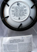 RUSLAN & LUDMILLA RUSSIAN LEGENDS-1ST in black gold lacquer wood frame with COA