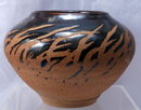 Jeff Hale Pottery Stoneware Bowl with Splash Drip Glaze