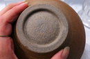 Jeff Hale Pottery Stoneware Bowl with Splash Drip Glaze