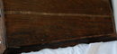 Old Mexican Folk Art Carved Wood & Spanish Tile Tray