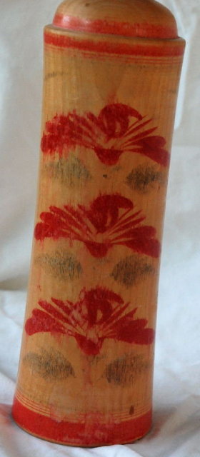 Vintage Japanese Wood Kokeshi doll 12