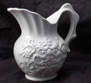 Enesco Japan White Ceramic Cream Pitcher
