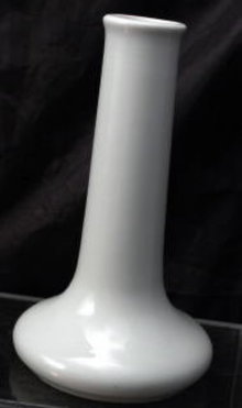 Hall Pottery White China Bud Vase 631 1/2-WH **PRICE REDUCED**!