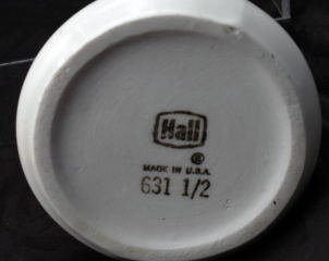 Hall Pottery White China Bud Vase 631 1/2-WH **PRICE REDUCED**!