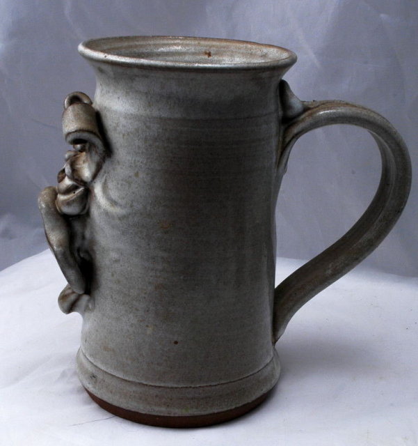 Grimes Stoneware Donkey Face Sculptured Mug Stein * PRICE REDUCED*! .